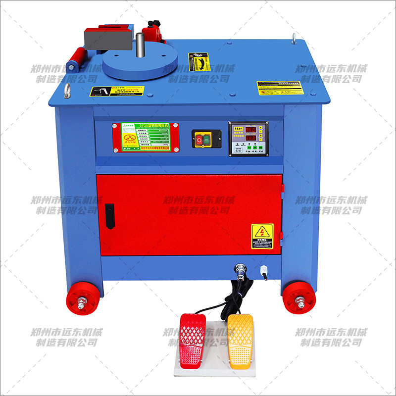 GF28型數(shù)控加重鋼筋彎箍機(圖1) GF28型數(shù)控加重鋼筋彎箍機(圖1)