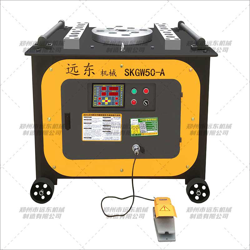 GW50型數(shù)控鋼筋彎曲機(jī)(圖1) GW50型數(shù)控鋼筋彎曲機(jī)(圖1)