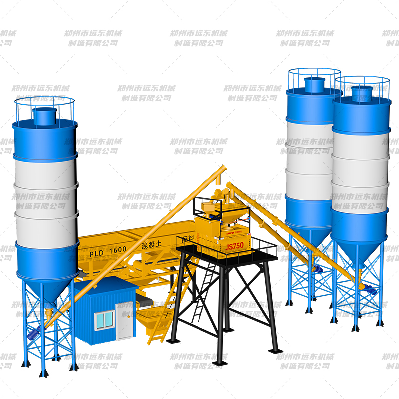 HZS35(750+2倉)混凝土攪拌站(圖3) HZS35(750+2倉)混凝土攪拌站(圖3)
